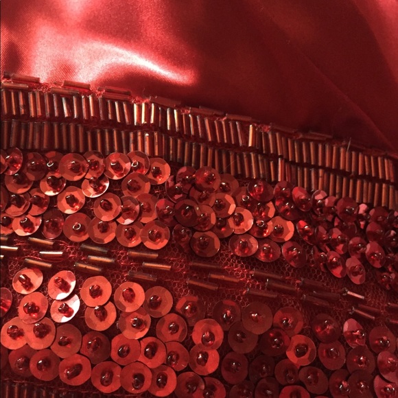 Josh & Jazz red prom dress - Picture 5 of 8